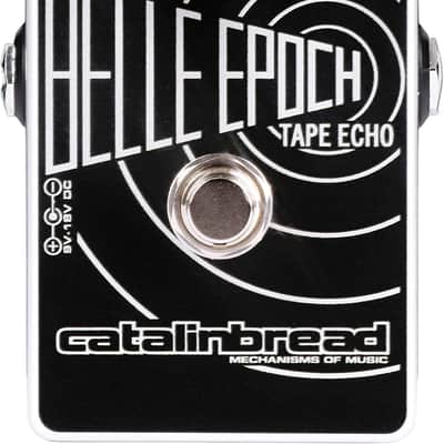 Catalinbread Belle Epoch Deluxe Pedal Black and Silver, (853710004758) image 2