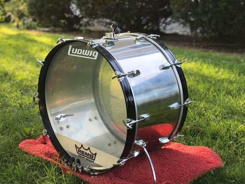Ludwig 14x24" Stainless Steel Bass Drum image 1
