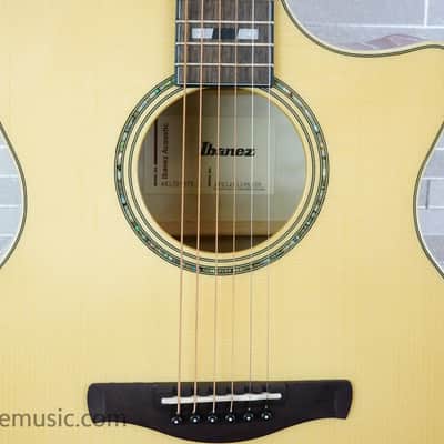 Ibanez AE170-NTR - Natural Top / Transparent Red Back and Sides image 4