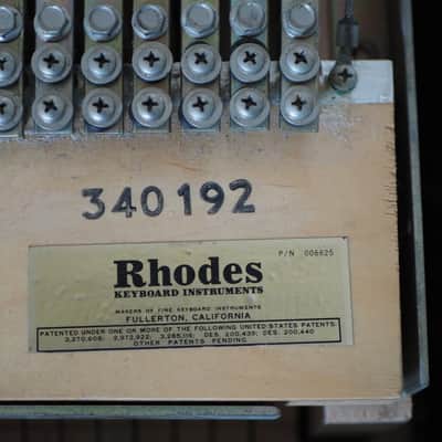 Rhodes Mark I Stage 88-Key Electric Piano 1975 - 1979 - Black Rounded Top image 10