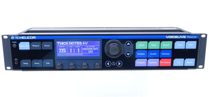 TC Helicon VoiceLive Rack Vocal Effektgerät + Original MP-75 Microphone / TOP-ZUSTAND + 1 JAHR GEWÄHR✅ image 1