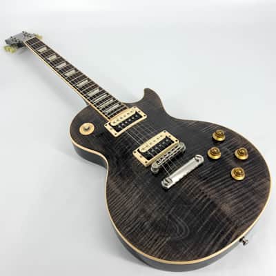 2005 Gibson Les Paul Standard Plus – Trans Black image 8