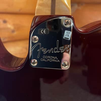 Fender American Select Carved Blackwood Top Telecaster SH 2013 - Black Cherry Burst image 10
