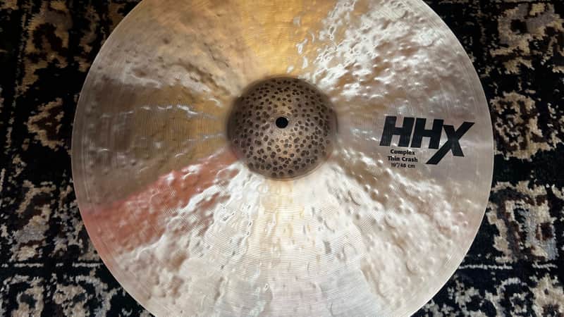 (MINT) Sabian 19" HHX Complex Thin Crash - Natural image 1