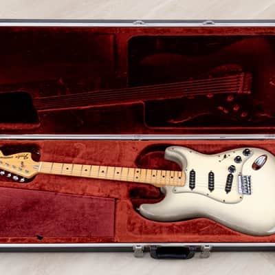 1980 Fender Stratocaster Hardtail Vintage Guitar Antigua, Near-Mint w/ Case image 24