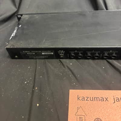 Kawai EQ-8 8 Channel Parametric Equalizer Rack Missing Button Cap Tested image 3