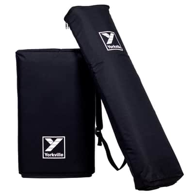 2x Yorkville YXL Tower 12 All-in-One PA System with carry bag with Cables and cable ties image 6