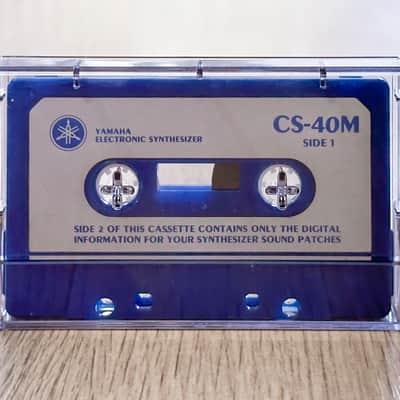 Yamaha CS-40M Data / Introduction Cassette Tape ORIGINAL // ULTRA RARE