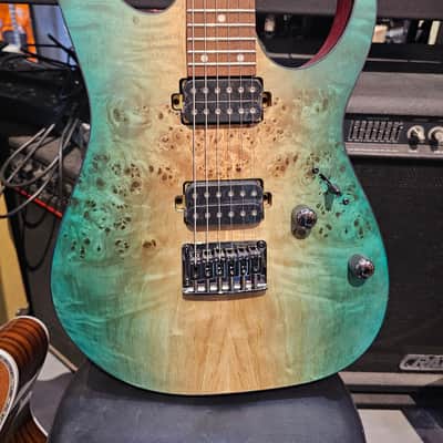 Ibanez RG421PB-CHF Standard 2020 - Present - Caribbean Shoreline Flat image 1