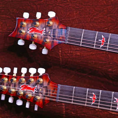 PRS Doubleneck Charcoal Cherry Private Stock image 15