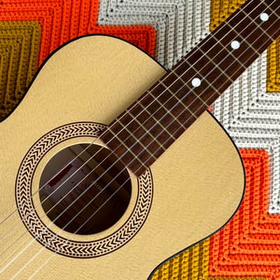 Harmony Parlor Guitar 1960’s Made in USA 🇺🇸! - Beautiful Guitar! - Wonderful Spirit! - image 3