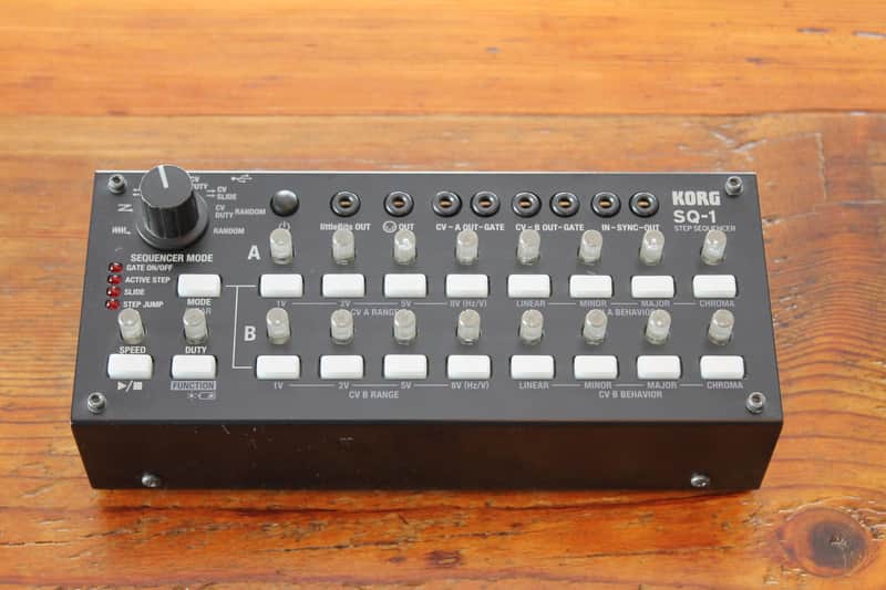 Korg SQ-1 CV Step Sequencer/Sync Box 2015 - Present - Black image 1