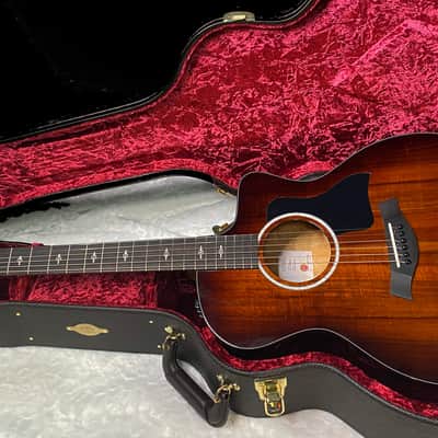 NEW! Taylor 224ce-K DLX Grand Auditorium Acoustic-Electric Guitar - Tobacco - 4.65lbs - Authorized Dealer - G06232 image 9