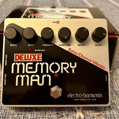 Electro-Harmonix Deluxe Memory Man XO with Analogman Mods