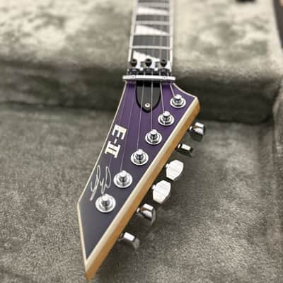 ESP E-II Alexi Laiho Signature Ripped 2024 - Purple Fade Satin - never played image 5