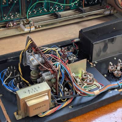 With demo video: Ultra-rare Yamaha VM100 discrete microphone preamp / mixer with spring reverb image 10