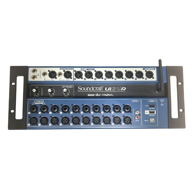 Soundcraft Ui24R Digital Mixer & Multitrack USB Recording System image 1