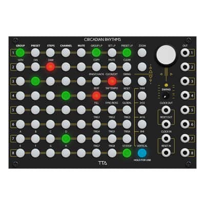 Tiptop Audio Circadian Rhythms Eurorack Sequencer Module (Black) image 2