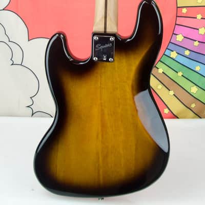 Used Squier Affinity Jazz Bass, Maple Fretboard, 3-Color Sunburst image 5