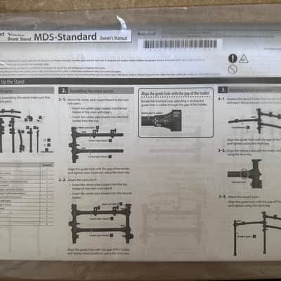 Roland MDS-Standard Drum Rack MDS-STD Stand - New Open Box + Extra Mount image 18