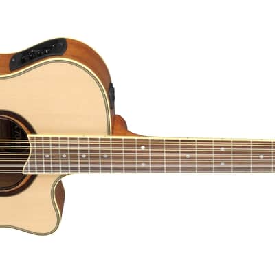 Yamaha APX700II-12 String Acoustic Electric Guitar (Natural) image 2