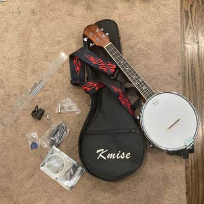 Kmise Banjo Ukulele Natural image 1