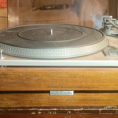 DUAL 505 turntable Record Changer system receiver, amp/BOOKSHELF speakers, am/fm DORM PARTY BLASTER image 6