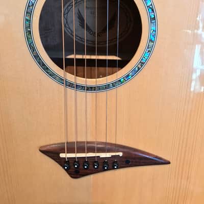 DEAN Performer E GN Spruce Top Mahogany Body Acoustic Guitar EQ-7545 w/Gig Bag image 3