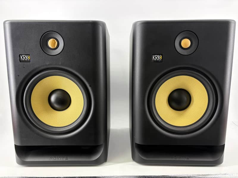 Pair of KRK Rokit 8 Speakers image 1