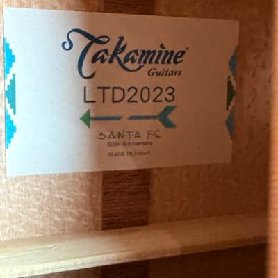 Takamine LTD 2023 NEX/C Santa Fe 30th Anniversary incl. softcase + NEW image 10