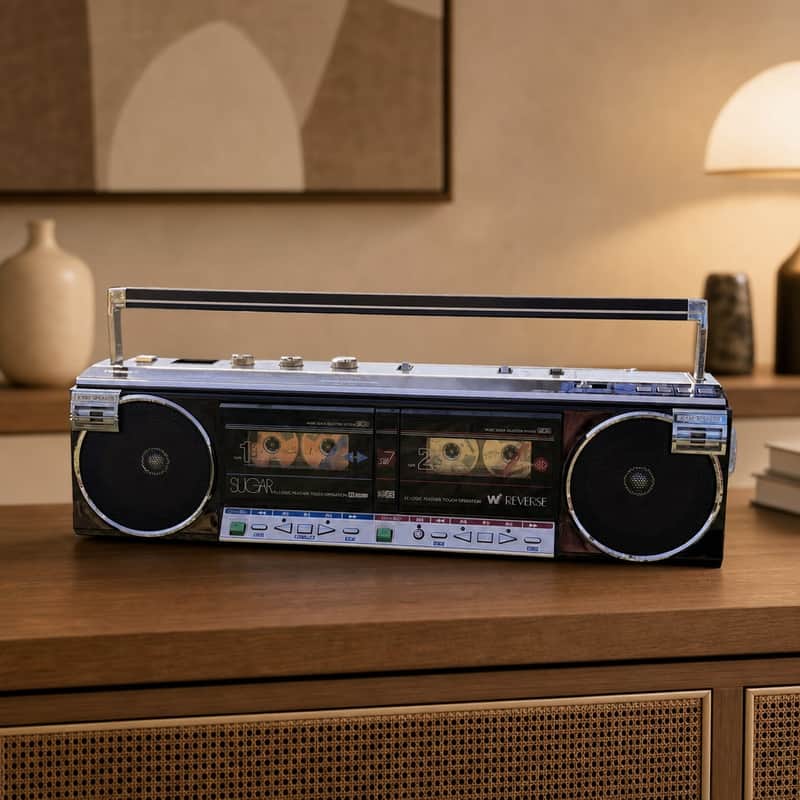Toshiba SUGAR SW 7 Rare Vintage Japan Cassette Boombox Warranty Serviced image 1