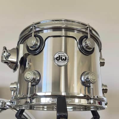 Rare DW Collector’s Series Stainless Steel 3-Piece Drum Set image 4