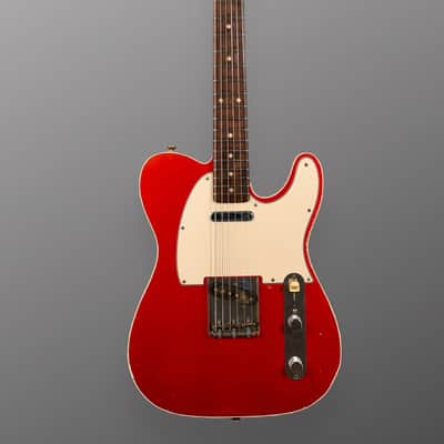 Mario Martin T-Style Custom - Candy Apple Red - Light Relicw/ Fralin Pickups. 6lbs 3oz, NEW. (Authorized Dealer) image 2
