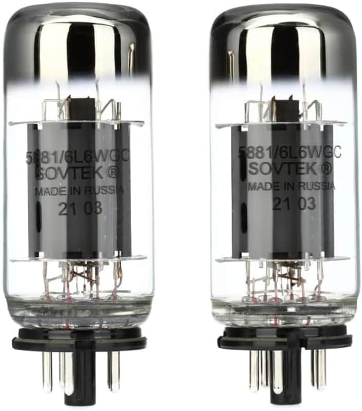 Sovtek 5881/6L6WGC Matched Pair Russian Tubes - Set image 1