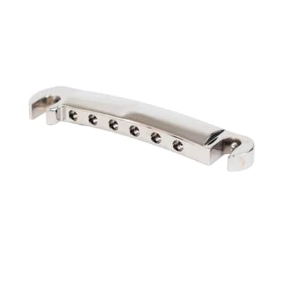 Stud Finder Wraparound Compensated Bridge for 1953-'60 Gibson  Nickel by Music City Bridge