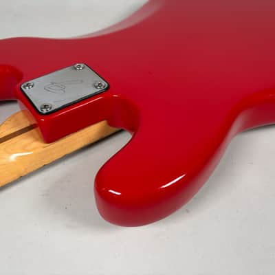 1979 Fender International Series Precision Bass Moroccan Red w/OHSC image 21