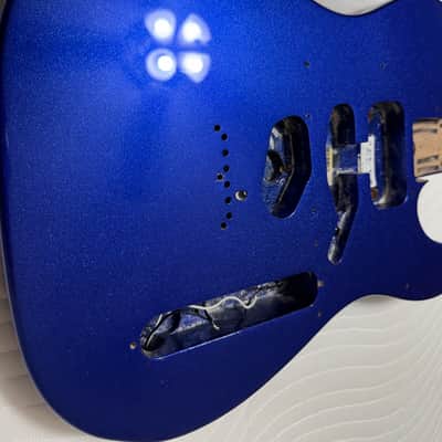 Fender American Standard Telecaster Body - 2014 - Ocean Blue Metallic image 6