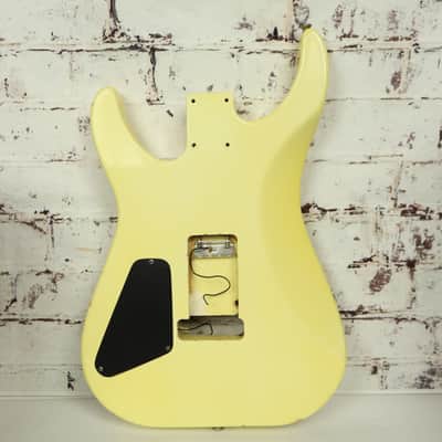 Vintage 80s Chandler Industries USA Kramer Pacer Guitar Body / Aged Cream image 8