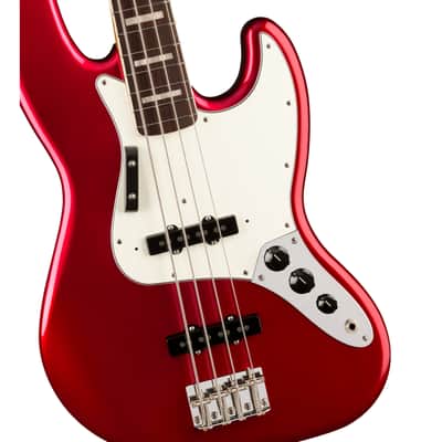Fender Vintera III Early '70s Jazz Bass RW Candy Apple Red - 4-String Electric Bass image 3