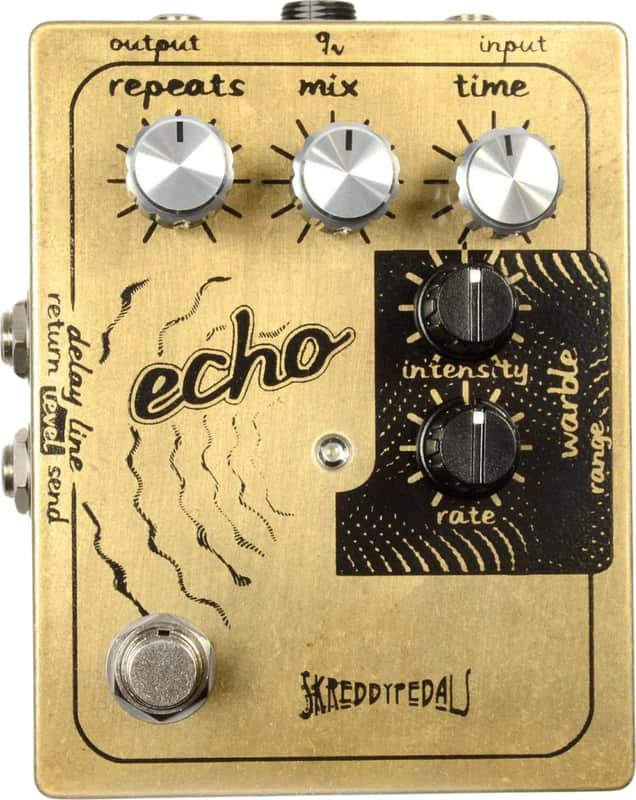 Skreddy Echo Delay Effects Pedal image 1