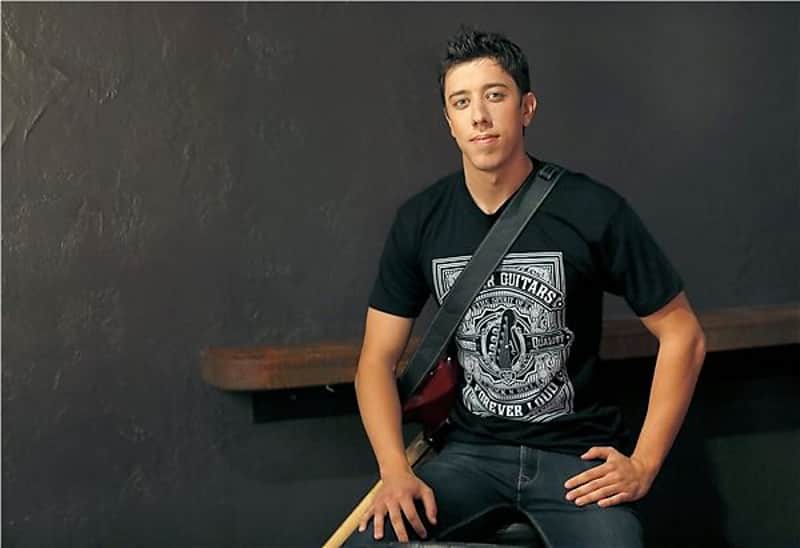 Fender Forever Loud Trusted Quality T-Shirt, Black, M 2016 image 3