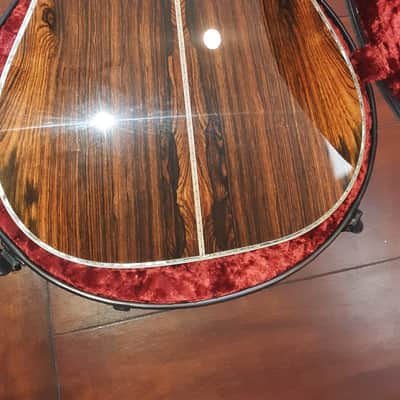 Edmonds D-45 Tight Grain Red Spruce/Bold Black Lined Brazilian * HOLD* image 4