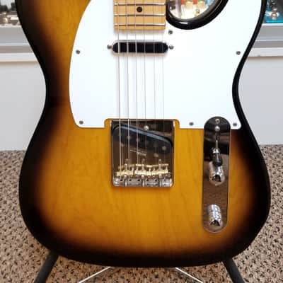 used Suhr Classic T in 2-Tone Tobacco Burst, Very Good Condition with Gig Bag image 6