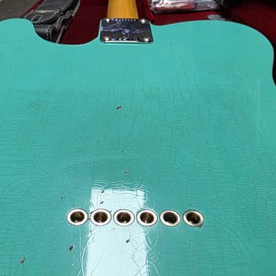 Fender 1960 Telecaster BRAND NEW Custom Shop Journeyman Relic Closet Classic Seafoam Green 1963 60s 1960's American Vintage USA heavy aged roadworn guitar image 3