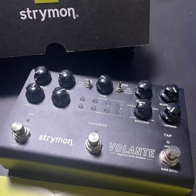 🌚 Strymon Midnight Edition Volante Magnetic Echo Machine 2022 - Midnight Edition Dark Gray image 6
