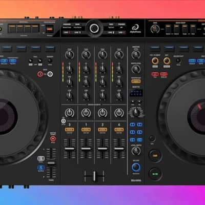 AlphaTheta DDJ-GRV6 Professional DJ Controller – 4-Channel, Multi-Deck, USB-C, Rekordbox & Serato Compatible image 4