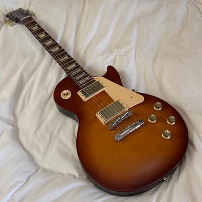 2011 Gibson Les Paul Tribute - Honey Burst - Free Pro Setup imagen 14