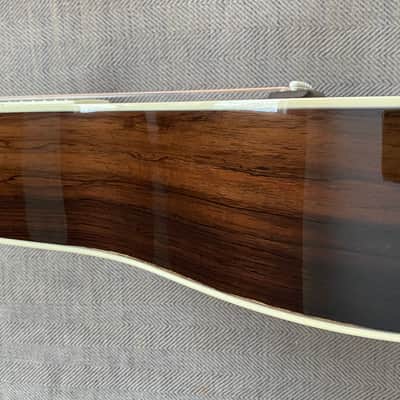 Preston Thompson D-42 Brazilian/Adirondack, Vintage Martin Sunburst, Engraved Tuners, 2020, WOW! image 17