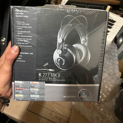 AKG AKG K271 MKII Closed-Back Studio Headphones – Brand New (Sealed) 2020s image 1