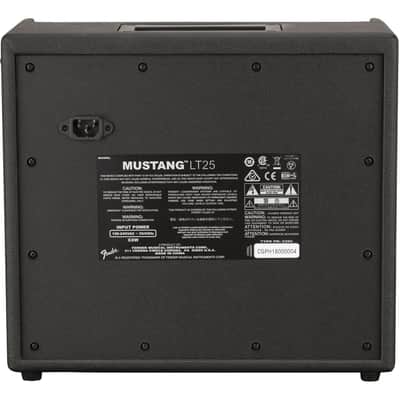 Fender Mustang LT25 25-Watt 1x8" Digital Modeling Guitar Combo image 2